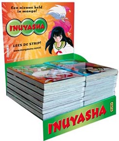 Stapelstopper Inuyasha voor uitgeverij Kana